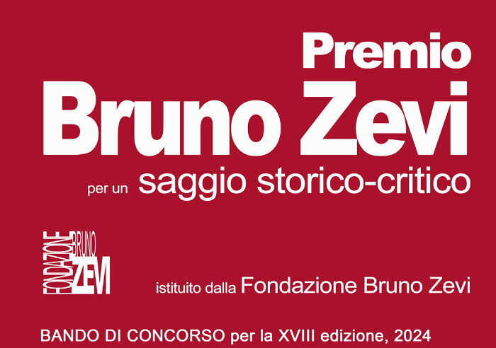 Premio Bruno Zevi XVIII edizione 2024